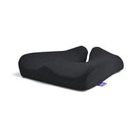 Cushion Lab - Cojín de Asiento Patentado para aliviar la presión Durante largas Horas sentadas en la Oficina y la Silla de casa, Espuma viscoelástica Extra densa para un Apoyo Suave. Almohadilla de