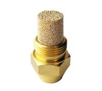 Cushteg Boquilla de quemador de aceite, ángulo de 60 grados, patrón de pulverización de cono completo de 0.5 USgal/h, latón, para calderas y calentadores de combustible diésel