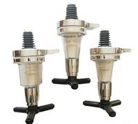 Cushteg Cabezal dispensador de licor de montaje en pared para bar y uso doméstico, estante de vertido múltiple de 25 ml/35 ml/45 ml para cerveza de vino, ABS + goma de silicona, como se muestra (25 ml