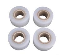 Cushteg Cinta profesional de injerto de árboles y frutas, 3 mm x 4 rollos, película de polietileno elástica para cítricos, uvas, tomates y verduras, suministros de injerto de plantas de jardín