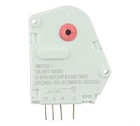 Cushteg Controlador temporizador de descongelación para refrigerador, TMDC625-1, construcción de metal ABS+, ciclo de 6 horas y 21 minutos, para Midea