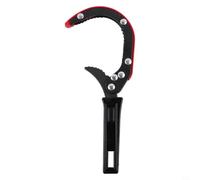 Cushteg Llave combinada para extracción de tapa de filtro magnético de caldera, acero al cromo vanadio forjado, ajustable de 76-89 mm, mango de goma ergonómico, resistente al óxido