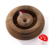CUSIERYMAX Magic Organ Juguete rascador Interactivo para Gatos - El último Ejercicio Mental y físico Interactivo para Gatos de Interior
