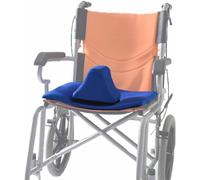 CUSMA Cojín De Cuña para Silla De Ruedas, Cojín De Asiento para Scooter De Movilidad Eléctrica con Pomo Convexo, para Personas Mayores, Discapacitadas Y Débiles En Las Extremidades,Azul
