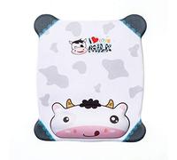 CUSROS Alfombrilla de ratón con patrón de dibujos animados, alfombrilla de ratón rectangular suave universal, reposamuñecas, accesorios para computadora portátil para oficina vaca tamaño único