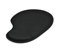 CUSROS Alfombrilla de ratón, suave antideslizante EVA universal alfombrilla de ratón alfombrilla de ratón alfombrilla de ratón cojín de muñeca para PC portátil negro tamaño único