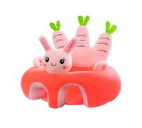 CUSROS Asiento para bebé sentado de felpa de conejo de 50 cm x 40 cm