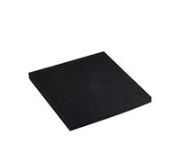 CUSROS Filtro de Esponja Engrosado del Acuario Negro Bomba de Aire Ultra-Queso de Aire ultragrama Accesorios de Esponja Fuertes Filtro de Espuma de insulta de Entrada de Agua B 50x50x5cm 50x50x5cm