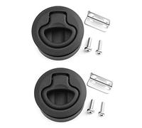 Cusstally 10X El Pestillo de la Trampa de Golpear de Tirar Redondo 1/2 Pulgadas Reemplazo de la Puerta M1-63 VR