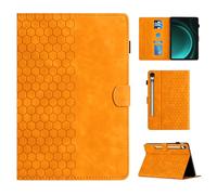 Custodia Cover per Samsung Galaxy Tab S10 FE 10.9'' 2025 / S9 FE 10.9'' / S9 11'' 2023 Copertura protettiva con Supporto e Auto Svegliati/Sonno Tablet Cover per Samsung Tab S9 FE/S10 FE, Naranja