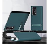 Custodia Funda para Magic V2 Magnetic Flip Carcasa View Window,Kickstand Cuero Folio Case para Honor Magic V2(8)