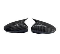 Custodia ricambio specchietto Compatible Con VW Para CC 2009 2010 2011 2012 2013 2014 2015 2016 2017 2018 Tapas Para Espejos Laterales Cubierta Para Espejo Retrovisor Lateral(Carbon)