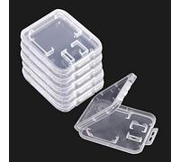 Custodia Schede SD,20 PCS Trasparente Porta per Schede di Memoria in Plastica, Astuccio Plastica per Micro SD TF SIM e CF Carte …