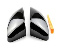 Custodia Specchietto Per Auto Compatible Con A3 Para S3 Para Sportback 8P 2009-2010 Cubierta Para Espejo Retrovisor Reemplazo De Tapas Para Espejos Laterales(Black)