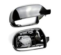 Custodia Specchietto Per Auto Compatible Con A5 B8.5 2010 2011 2012 2013 2014 2015 2016 Tapas De Repuesto Para Espejos Laterales De Coche(Black)