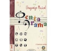 CUSTODIO J. - Pentagrama Llenguatje Musical 1º Grau Mitja (Inc.CD) (Ed.Catalan)