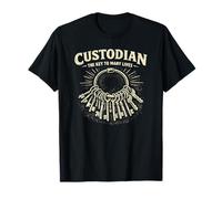 Custodio La Clave de Muchas Vidas Custodio Divertido Camiseta