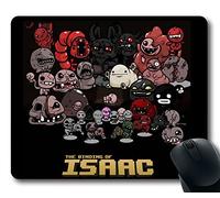 Custom amazing ratón Pad con la encuadernación de Isaac Indie Game Art antideslizante goma de neopreno tamaño estándar 22,86 cm (220 mm) X 7 cm (180 mm) X 1/8 (3 mm) escritorio Mousepad Laptop Mousepads cómodo alfombrilla para ratón de ordenador
