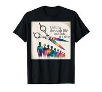 Custom Barber Jacket Barber Supplies Herramientas de Peluquero Peluquero Camiseta