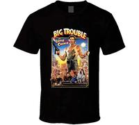 Custom Big Trouble in Little China Men's Funny T-Shirt 100% Cotton tee (XX-Large)