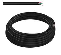 Custom Cable Connection SOOW 16/4 Cable de alimentación portátil de 16 AWG, 4 conductores, 600 voltios, rollo de 50 pies en una bolsa