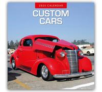 Custom Cars 2025 Square Wall Calendar