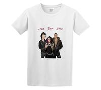 Custom Causal Icon For Hire Mans Print Unisex T-Shirts Men tee Cotton Tops White Shirt L