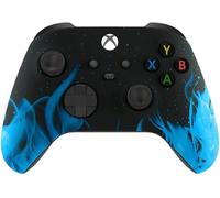 Custom Controllerzz Controlador inalámbrico para Microsoft Xbox Series X/S y Xbox Uno - Xbox personalizado Series X/S (X/S Azul Flame)