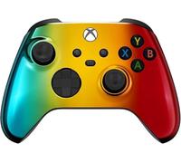 Custom Controllerzz Controlador inalámbrico para Microsoft Xbox Series X/S y Xbox Uno- Xbox Series X/S personalizado (X/S Rainbow Cromo)