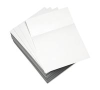 Custom Cut-Sheet Copy Paper, 92 Bright, Micro-Perforated 3.5" from Bottom, 20 lb Bond Weight, 8.5 x 11, White, 500/Ream