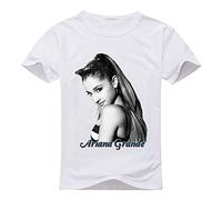 Custom de Hombre y de Mujer de Ariana Grande Classic Camiseta de Algodón 100%