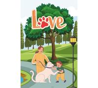 Custom "Dog Love" Paperback Notebook: 120 Pages, 60 sheets, Personalized Paperback, Unique Gift for Birthdays & Any Occasion, 5.5x8.5 in