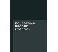 Custom Equestrian Planner, Log-, Record- & cost calculator book 2026: Horse Journal for 21 horses on 166 pages