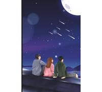 Custom "Falling Stars" Notebook: 120 Page Paperback, 60 sheets, Personalized Gift for Any Occasion or Birthday, 5.5x8.5 in