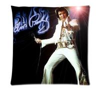 Custom Famous Singer Elvis Presley Pillowcase Pillow Sham Throw Pillow Cushion Case Cover Two Sides Printed 18x18 Inches