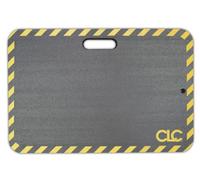 Custom Leathercraft CLC 302 - Almohadilla para rodillas de absorción de golpes, 35,5 x 53,8 cm, color negro