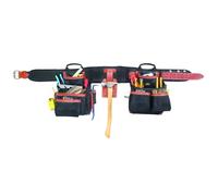 Custom LeatherCraft CLC 51452 Cinturón de herramientas de 4 piezas Top of The Line Pro Framer Custom Leathercraft