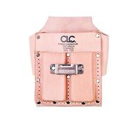 Custom Leathercraft CLC 700 - Bolsa de herramientas, resistente, 5 bolsillos, color marrón