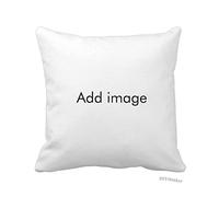 Custom made Anadir mensaje de imagen personalizado Almohada cuadrada personalizada