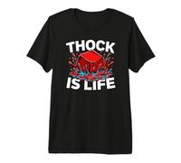 Custom Mechanical Keyboard Builder Thock Is Life Camiseta Premium