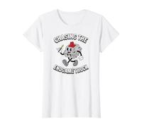 Custom Mechanical Keyboard Chasing The Endgame Thock Camiseta gráfica económica, Mujer, Blanco, L