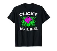 Custom Mechanical Keyboard Clicky Is Life Camiseta