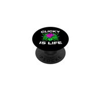 Custom Mechanical Keyboard Clicky Is Life PopSockets PopGrip Adhesivo
