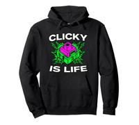 Custom Mechanical Keyboard Clicky Is Life Sudadera con Capucha