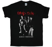Custom Men's t-Shirts The Dead Boys Sonic Reducer Black T Shirt Punk Rock New York Dolls The Damned(Small)