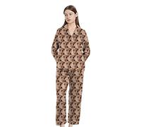 Custom Personalizado Cara De Las Mujeres Foto Pijama Conjuntos De 2 Piezas Damas De Manga Larga Ropa De Noche Ropa De Dormir Suave Ropa De Salón para Esposa, Amante, Novia, Regalo De Cumpleaños