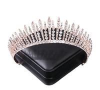 Custom Rhinestone Forehead Chain - Elegant Crystal Headdress For Weddings, talla única, Madera de agar