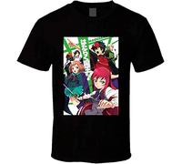 Custom The Devil is A Part Timer Men's Funny T-Shirt 100% Cotton tee (X-Large)