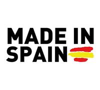 Custom Vinyl Pegatina Vinilo Made in Spain (Gris)