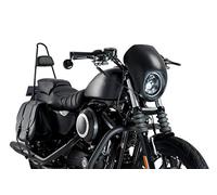 Customacces CUP001N Free Spirit Semicarenado para Harley Davidson Sportster 883/1200, Negro